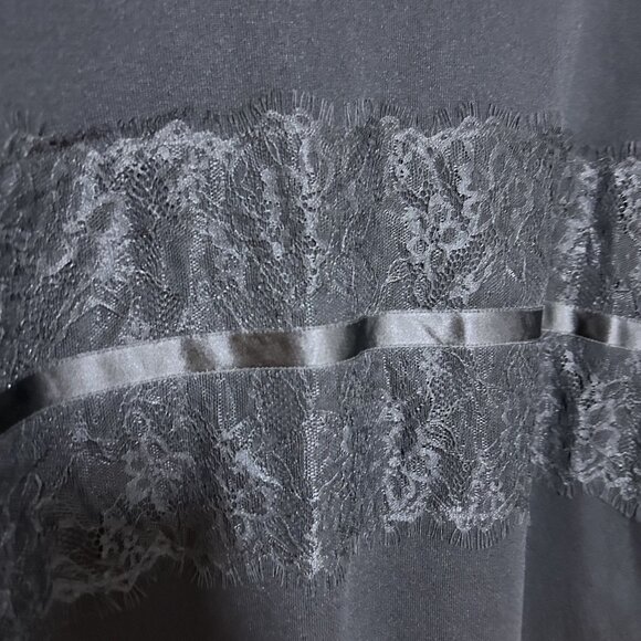 Misook Womens Lace Tie Front Classic Jacket Black Size Medium - Picture 4 of 6